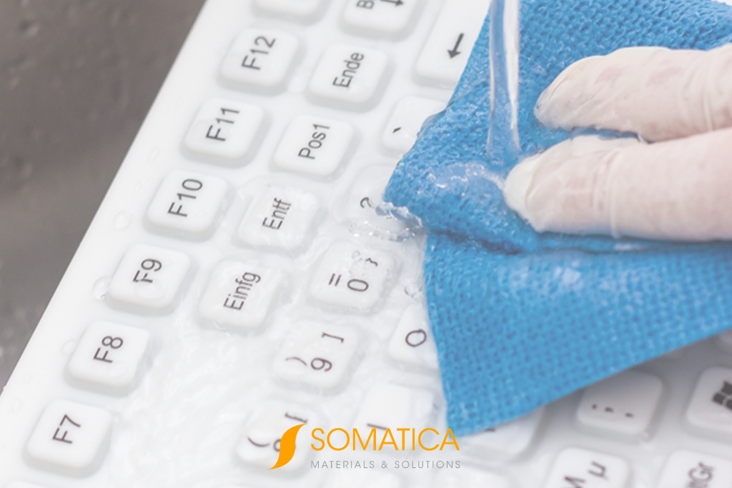 O que é um teclado industrial e em que situação é utilizado?